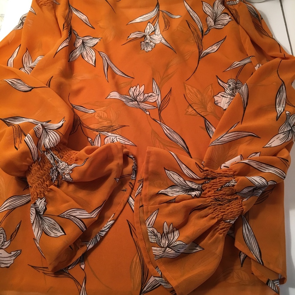 A NEW DAY Floral Print Top - Picture 5 of 7